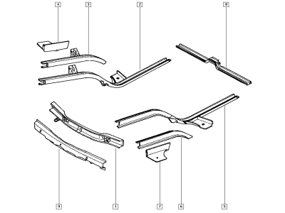 SOL ÖN ŞASİ ALT BAĞL.PARÇ.SLZ