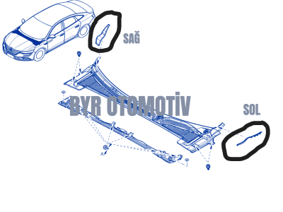 SOL ÇAMURLUK KÖŞE PLASTİĞİ TALİSMAN