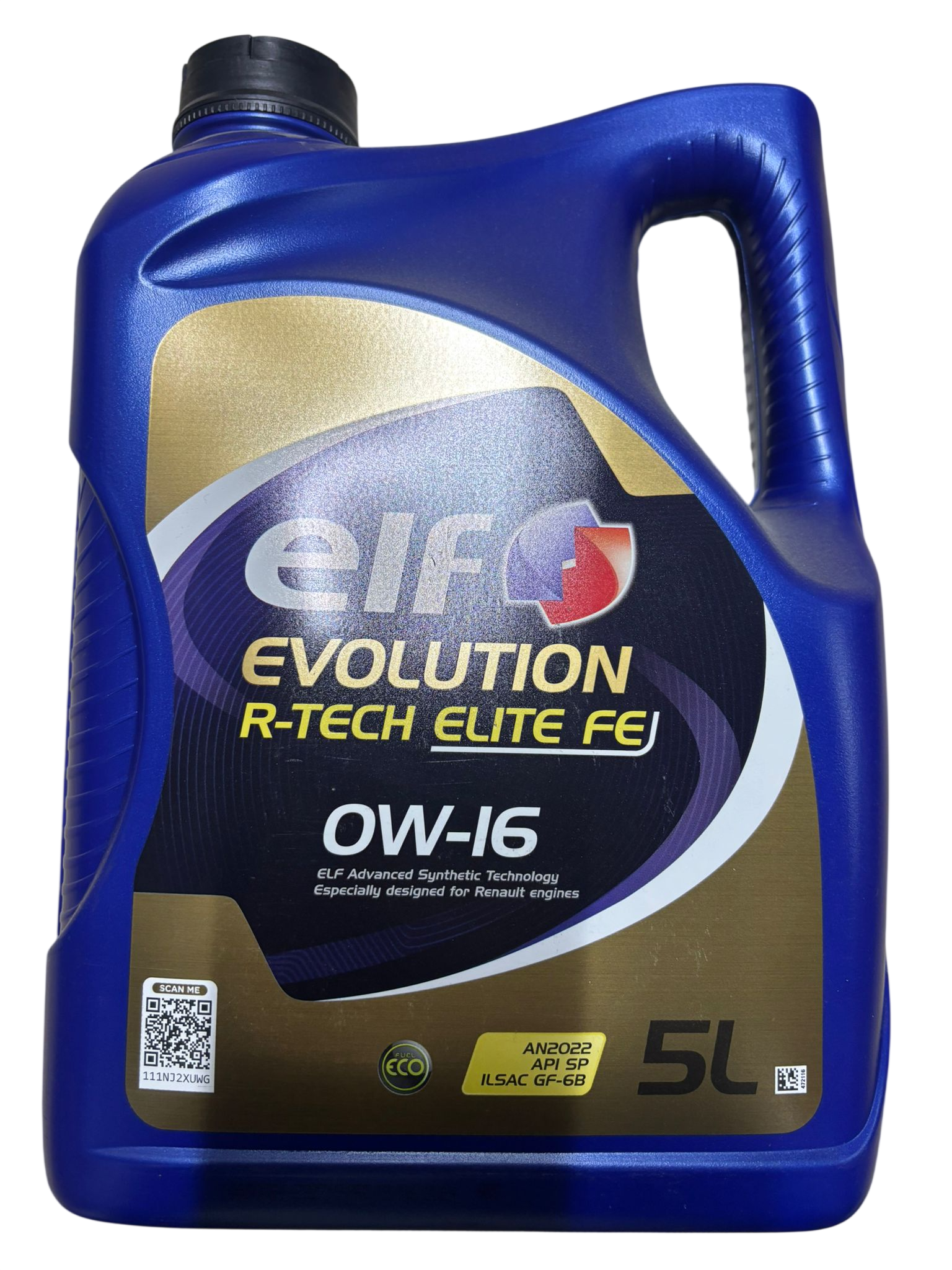 ELF 0W16 MOTOR YAĞI (5 LİTRE) 1.2 HİBRİT ÖZEL YAĞ