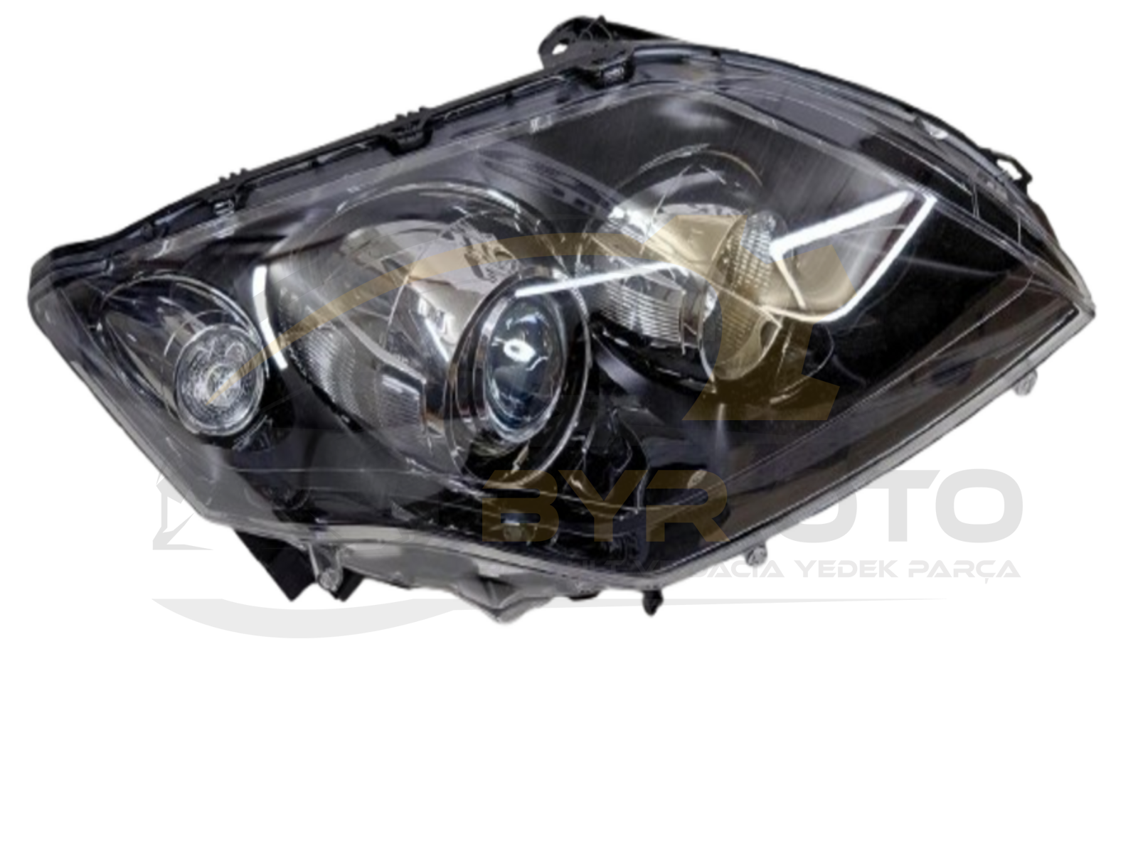 SAĞ FAR LAGUNA III (SİYAH-XENON)