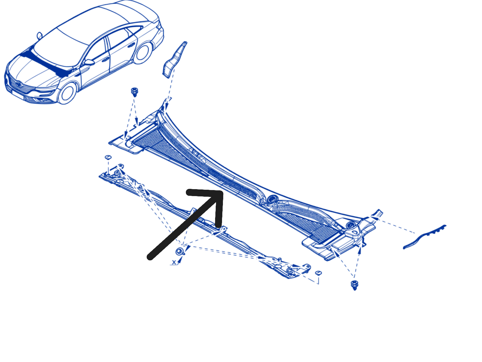 ÖN CAM IZGARASI TALİSMAN
