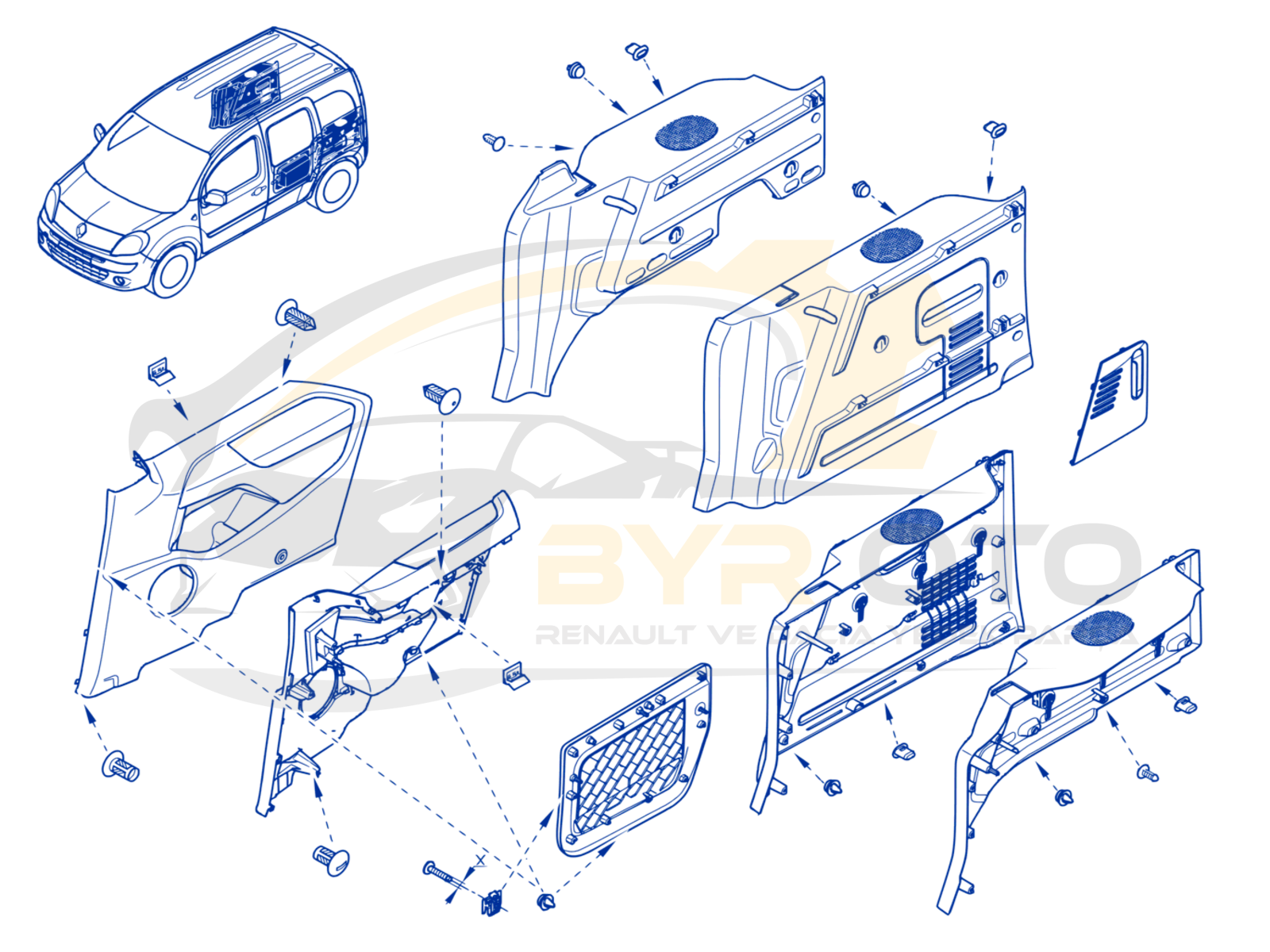 SOL ARKA YAN KAPLAMA