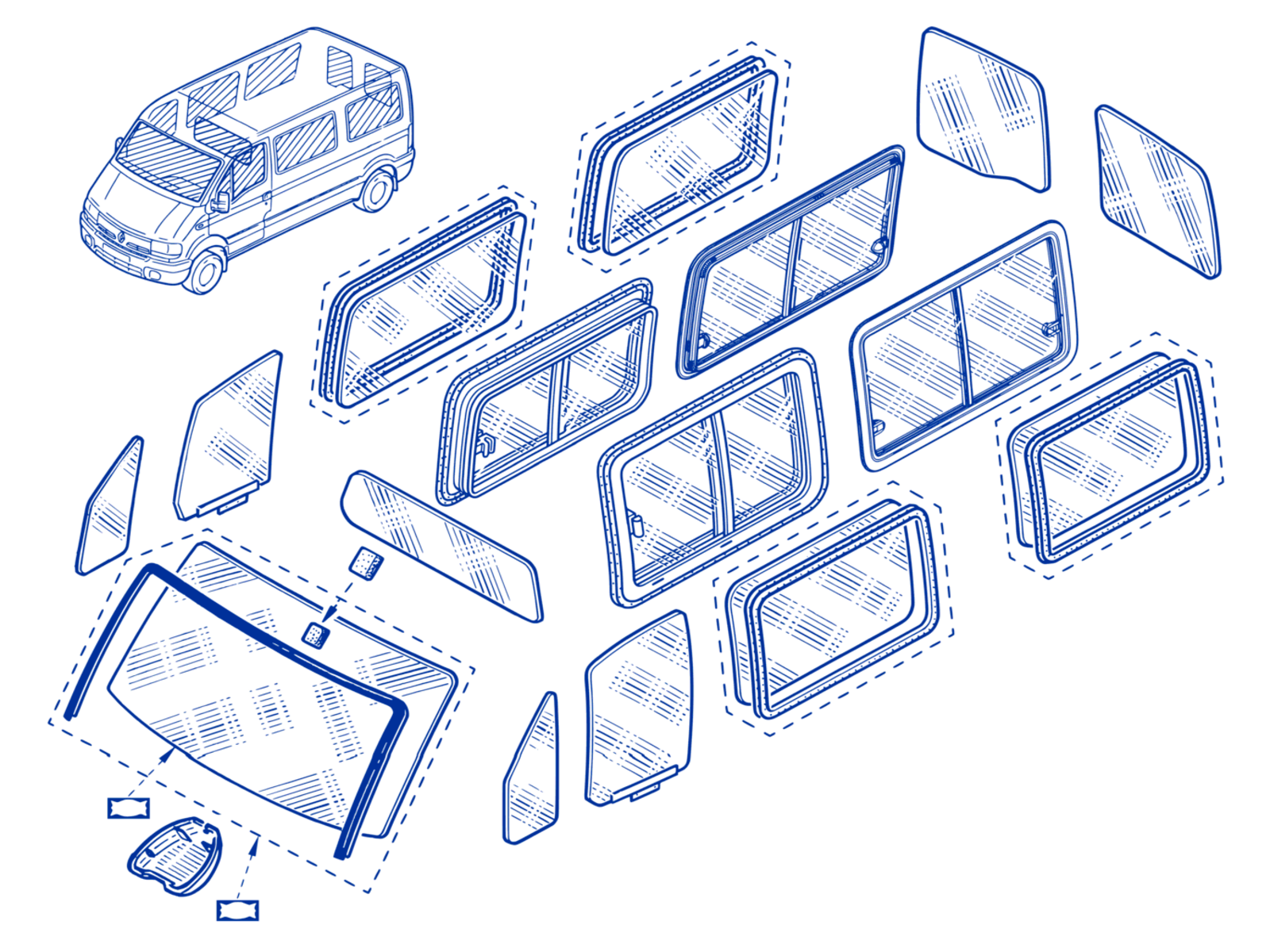 SOL ARKA YAN CAM MST