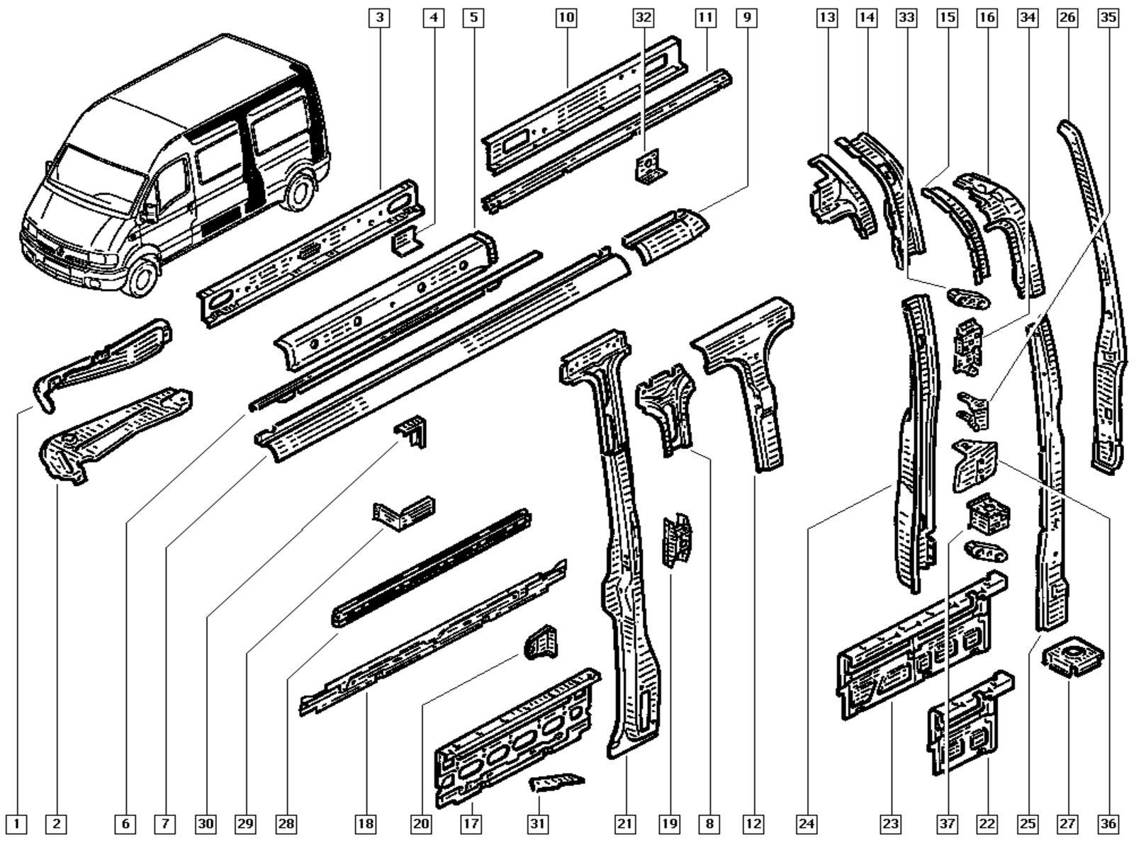 TAVAN KİRİŞİ MST