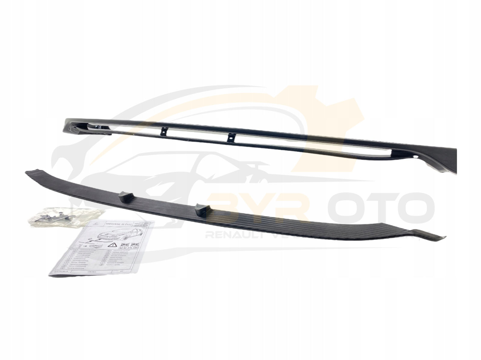 ÖN TAMPON SPOYLERİ MEGANE 3 KARBON