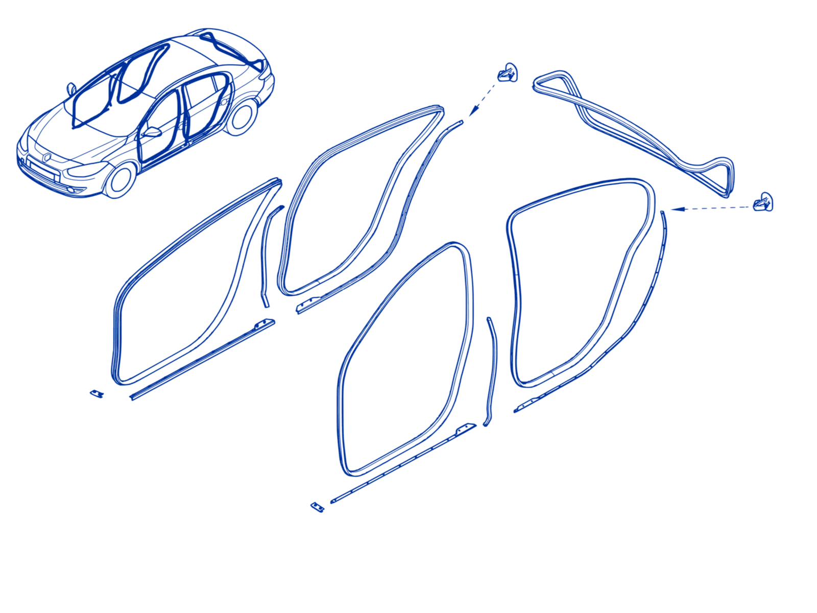 SAĞ ARKA KAPI İÇ FİTİLİ FLUENCE