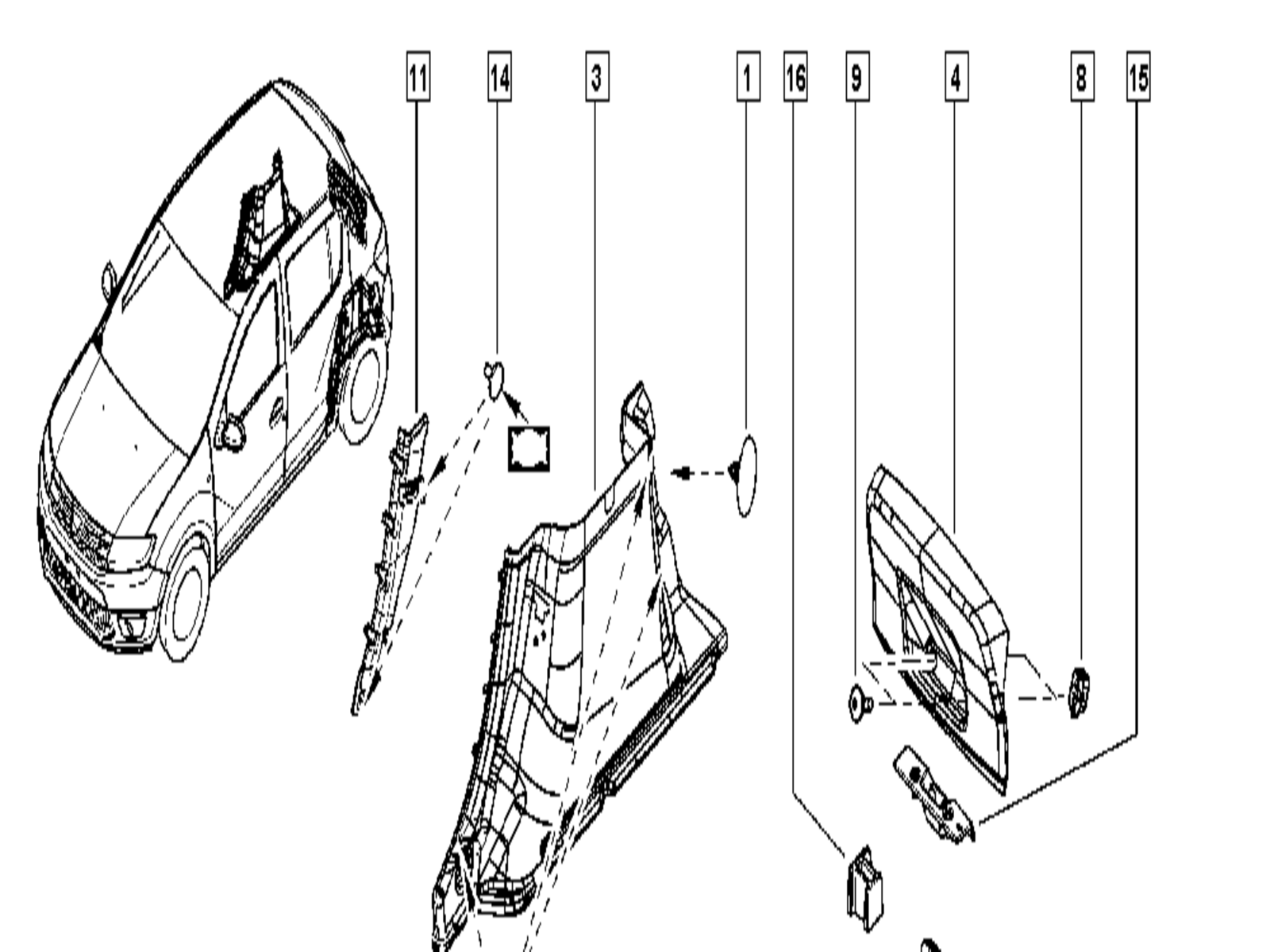 SAĞ YAN BAGAJ KAPLAMA
