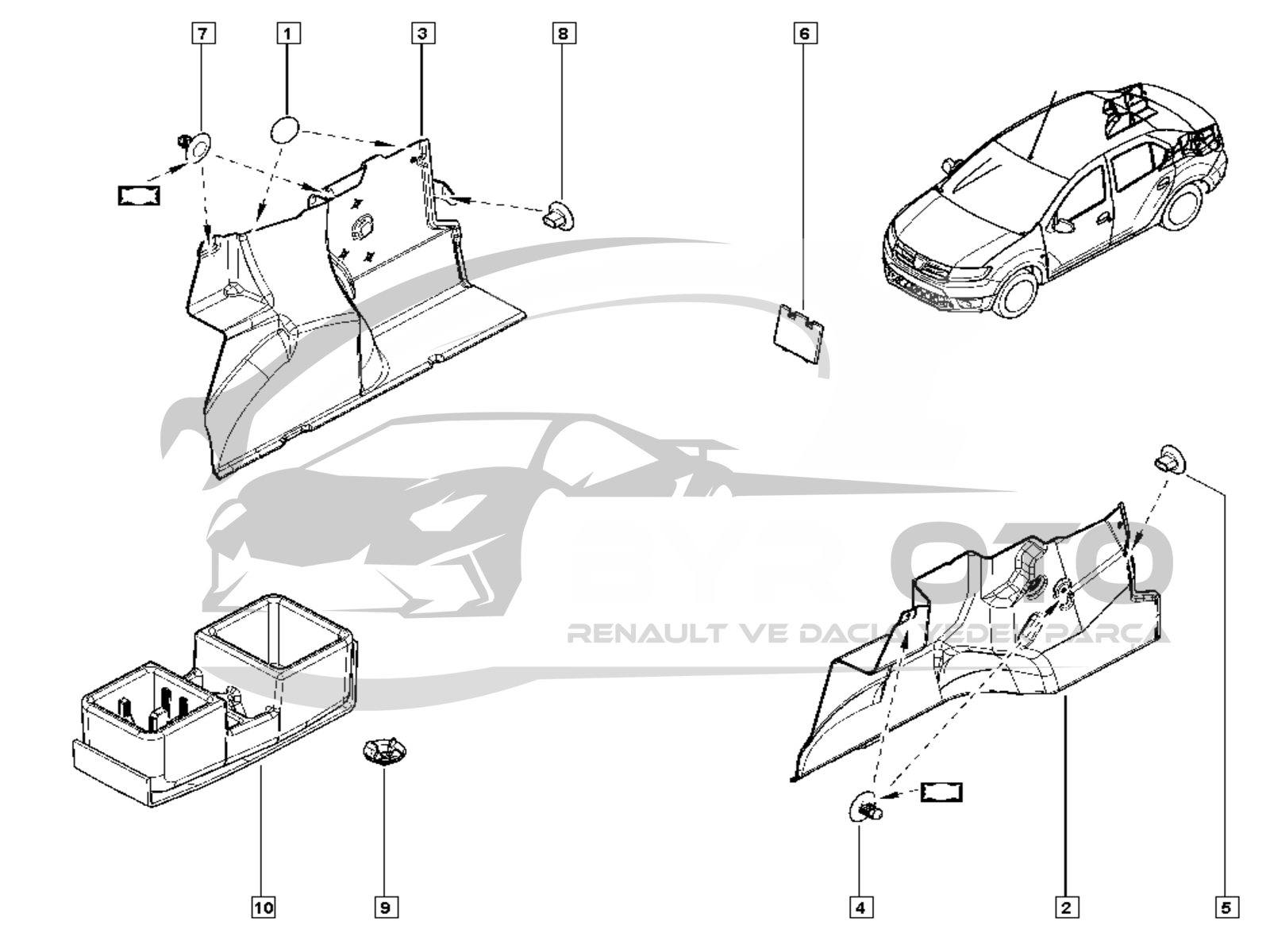 SOL YAN BAGAJ KAPLAMASI