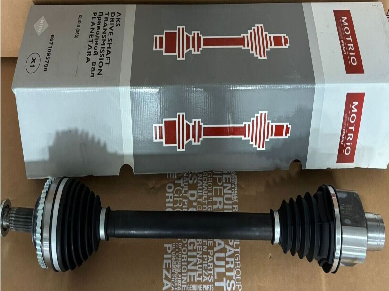 SAĞ AKS CLİO II KANGO II ABS'Lİ 44 DİŞ (MOTRİO)