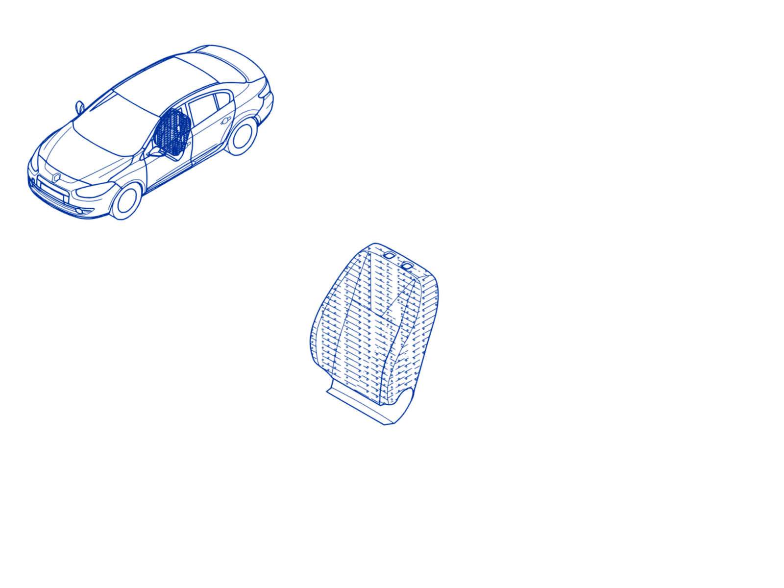 SOL ÖN KOLTUK MİNDER KILIFI