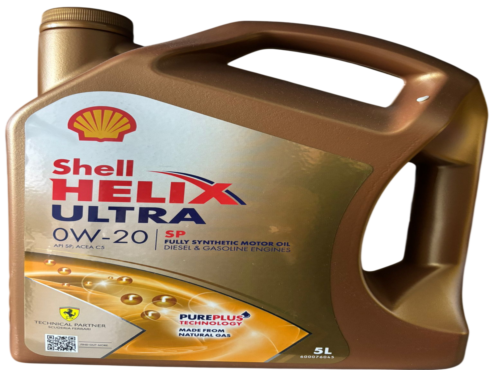 SHEL 0W20 MOTOR YAĞI (5LİTRE)